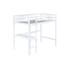 Twin Loft Bed with Built-in Desk - Study/Sleep Combo