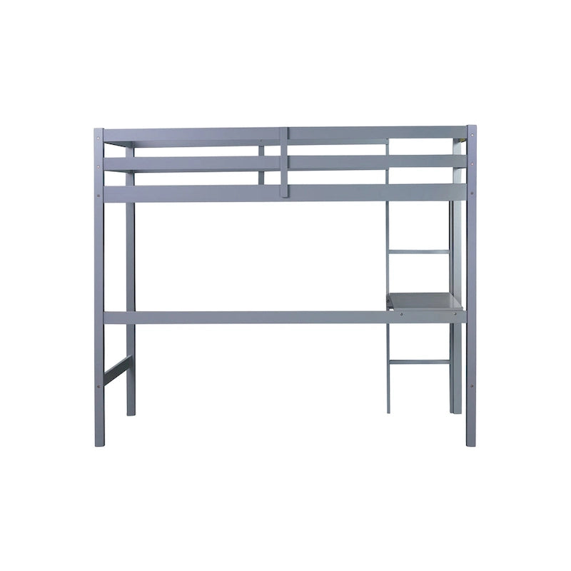 Twin Loft Bed with Built-in Desk - Study/Sleep Combo