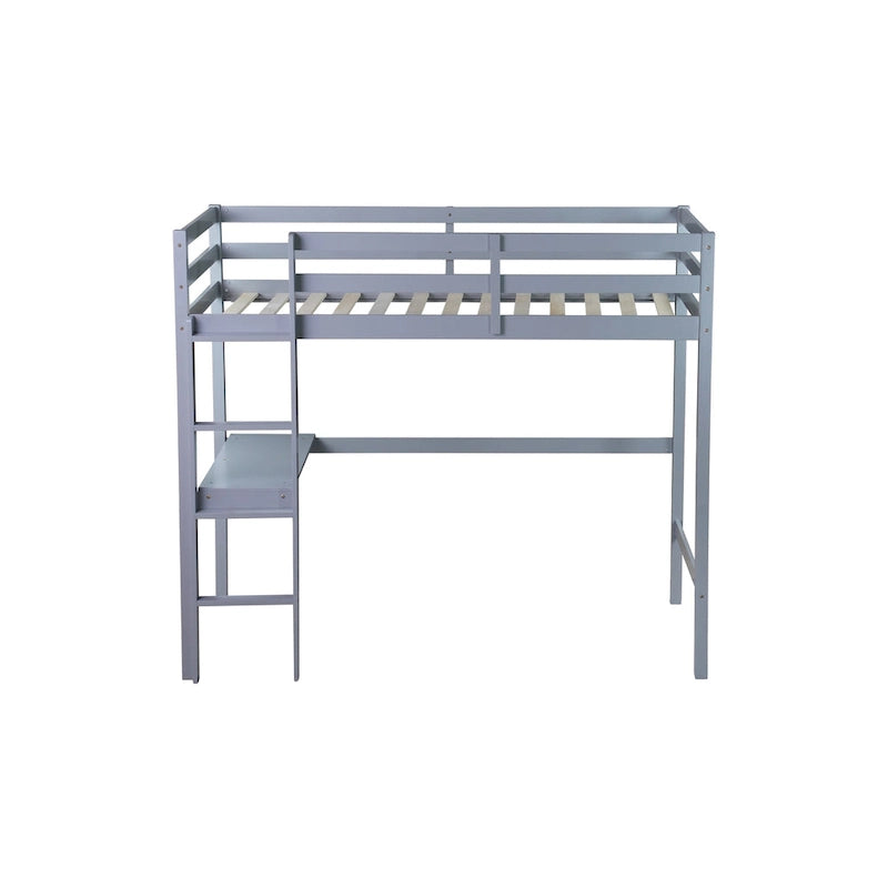 Twin Loft Bed with Built-in Desk - Study/Sleep Combo