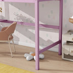 Twin Loft Bed with Built-in Desk - Study/Sleep Combo