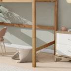 Twin Loft Bed with Built-in Desk - Study/Sleep Combo
